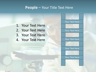 Chemical Eyeglasses Medicine PowerPoint Template