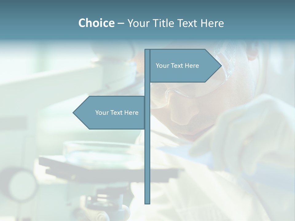 Chemical Eyeglasses Medicine PowerPoint Template