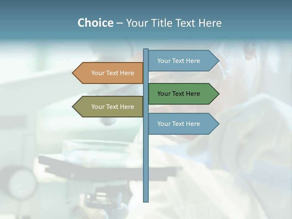 Chemical Eyeglasses Medicine PowerPoint Template