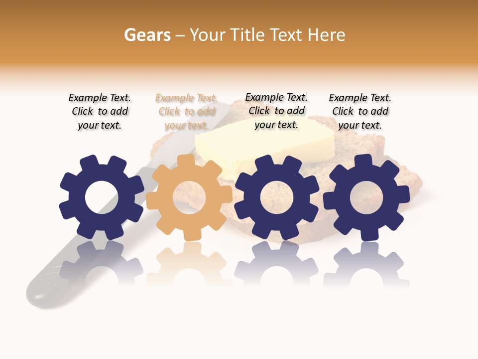 Cut Food Health PowerPoint Template