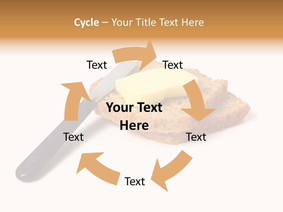 Cut Food Health PowerPoint Template