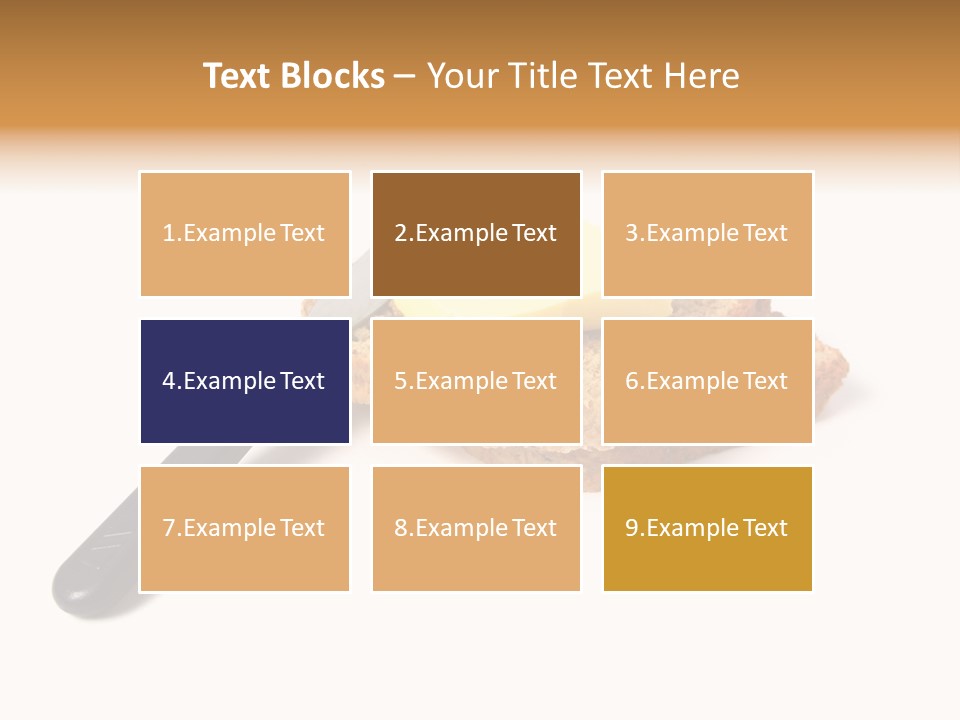 Cut Food Health PowerPoint Template