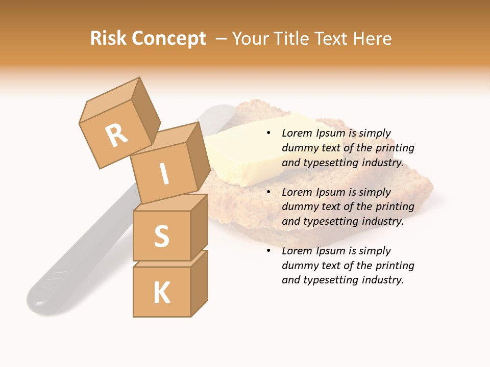 Cut Food Health PowerPoint Template