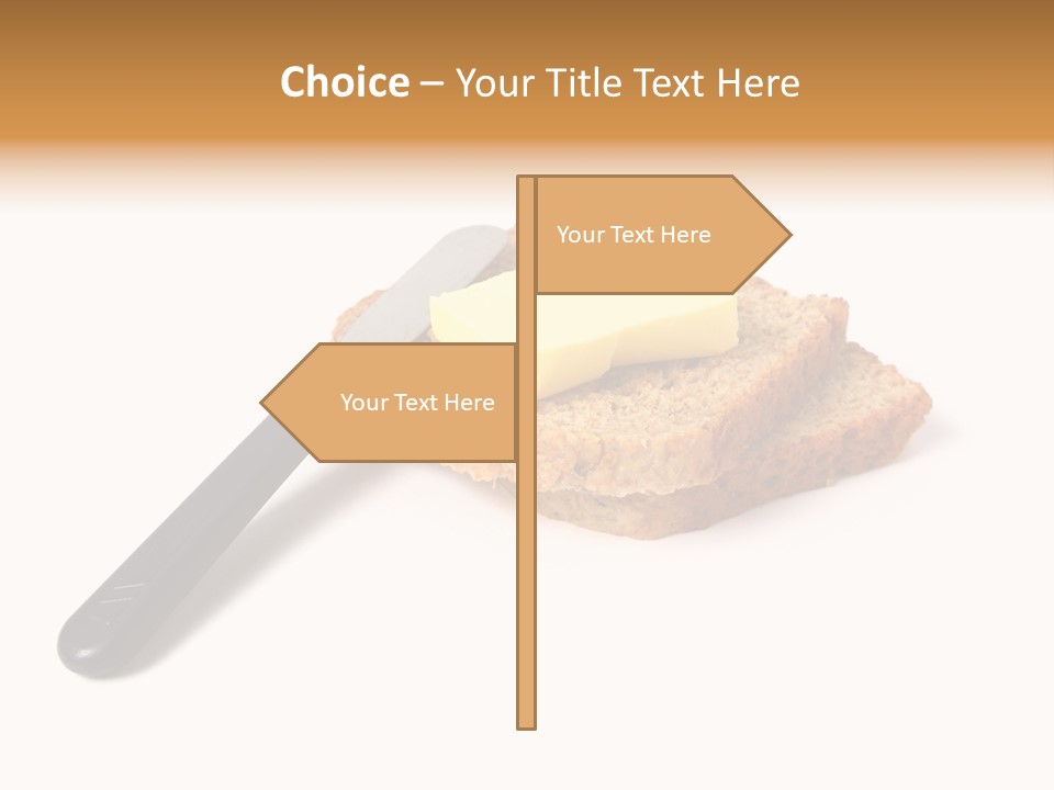 Cut Food Health PowerPoint Template