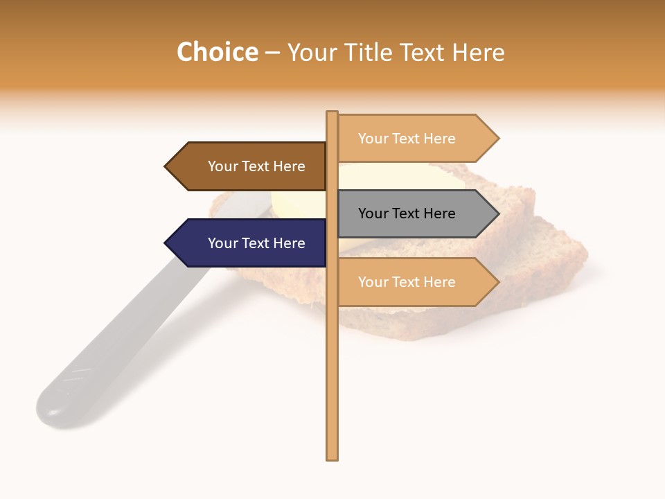 Cut Food Health PowerPoint Template
