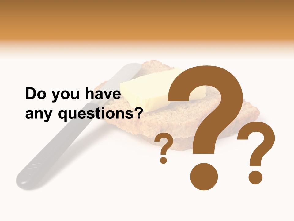 Cut Food Health PowerPoint Template