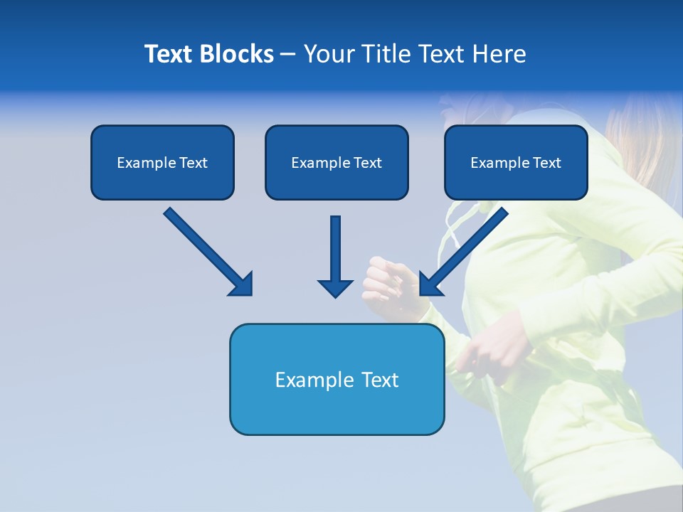Exercising Music Freedom PowerPoint Template