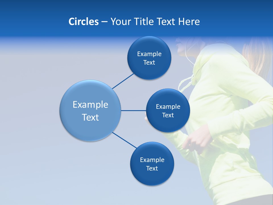 Exercising Music Freedom PowerPoint Template