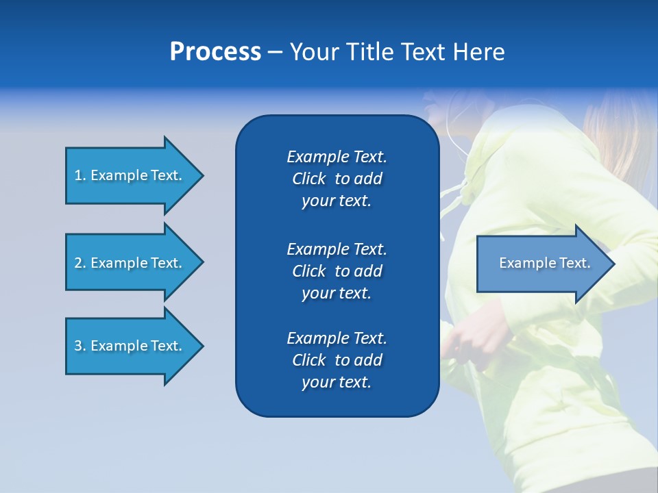 Exercising Music Freedom PowerPoint Template