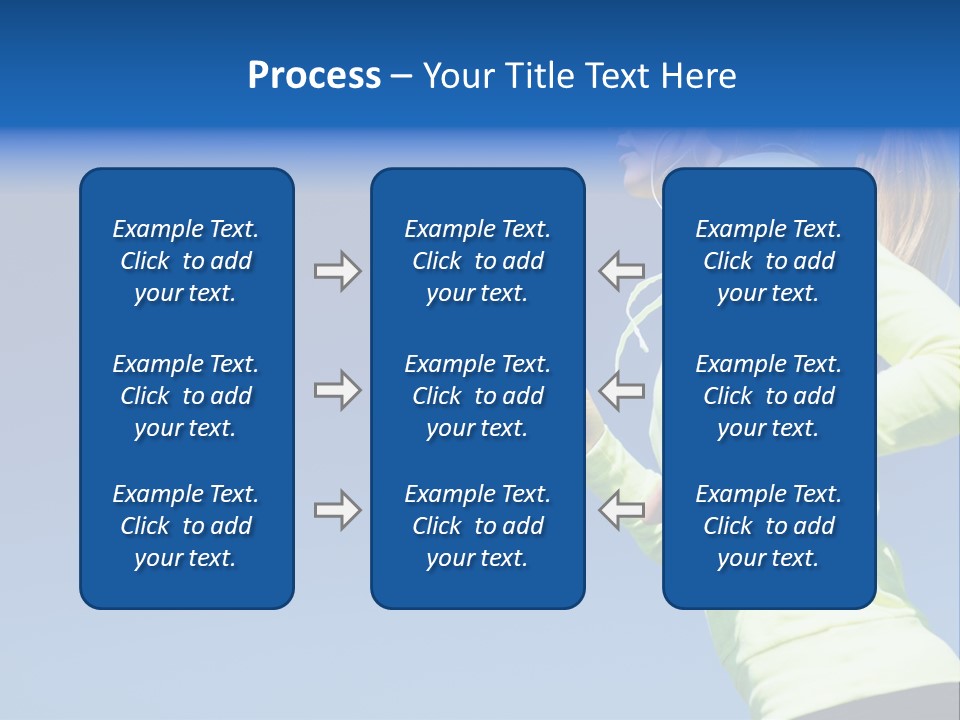 Exercising Music Freedom PowerPoint Template