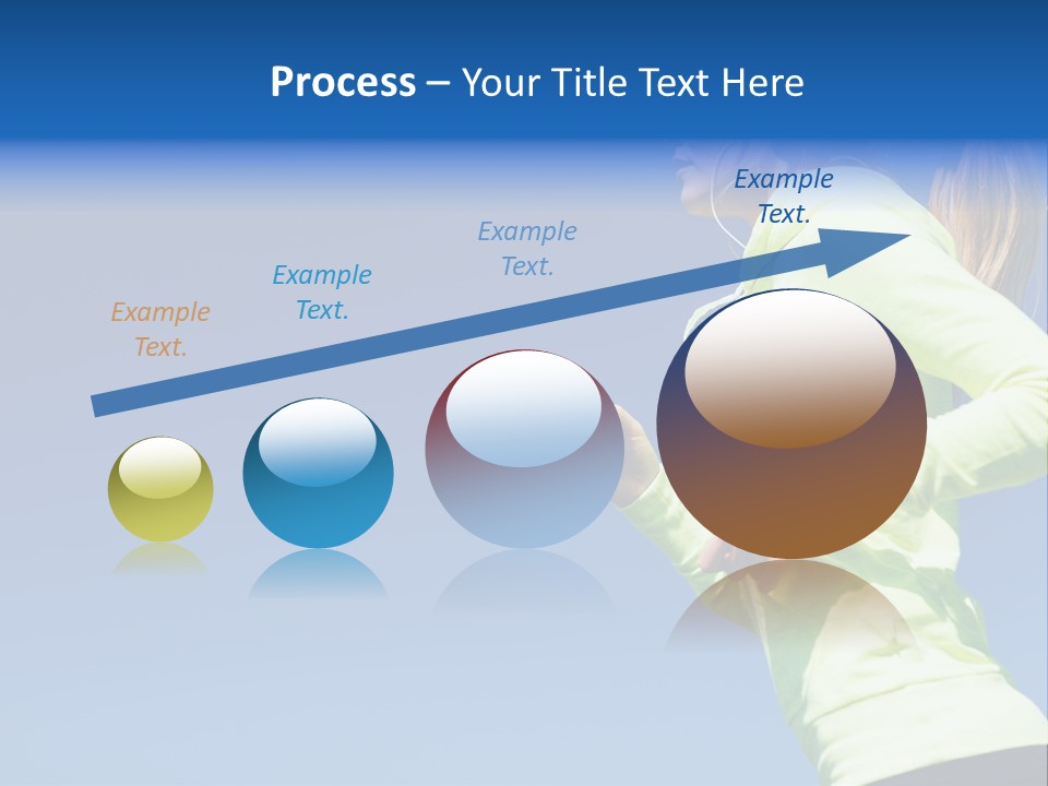 Exercising Music Freedom PowerPoint Template