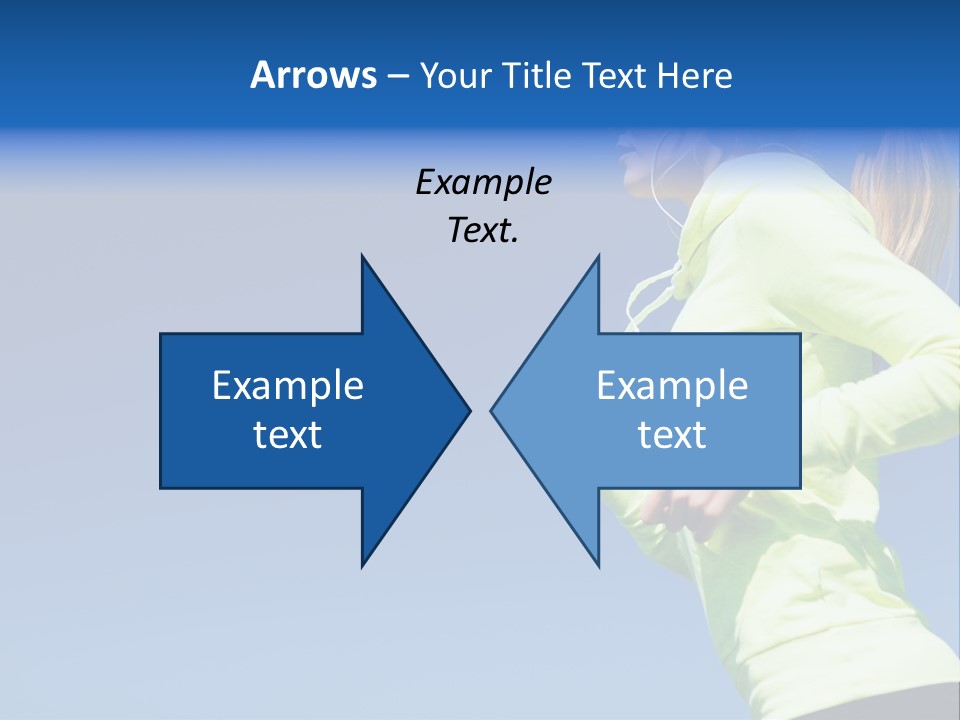 Exercising Music Freedom PowerPoint Template