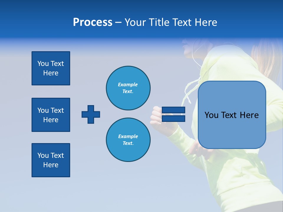 Exercising Music Freedom PowerPoint Template