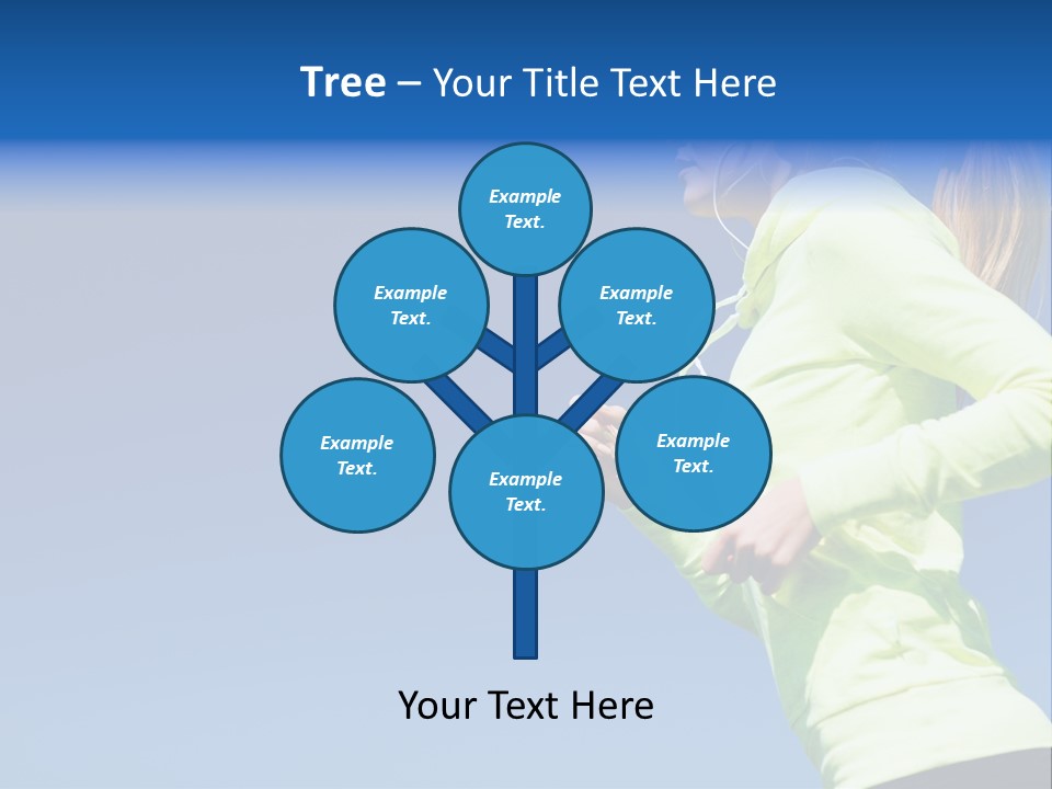 Exercising Music Freedom PowerPoint Template