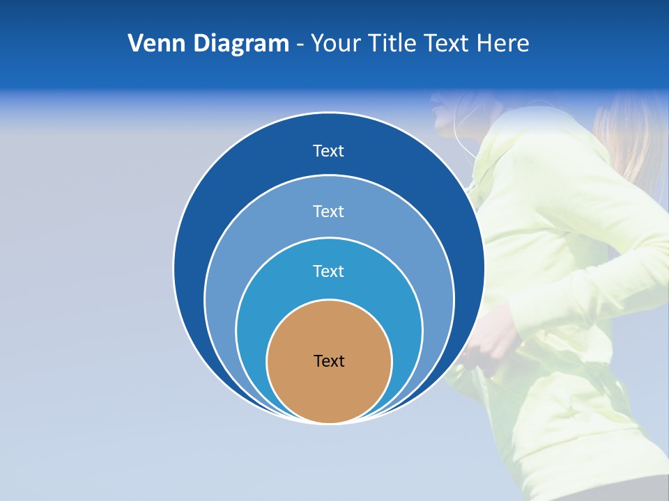 Exercising Music Freedom PowerPoint Template