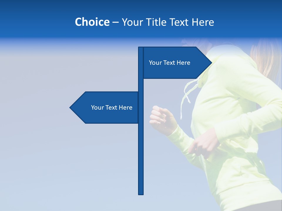 Exercising Music Freedom PowerPoint Template