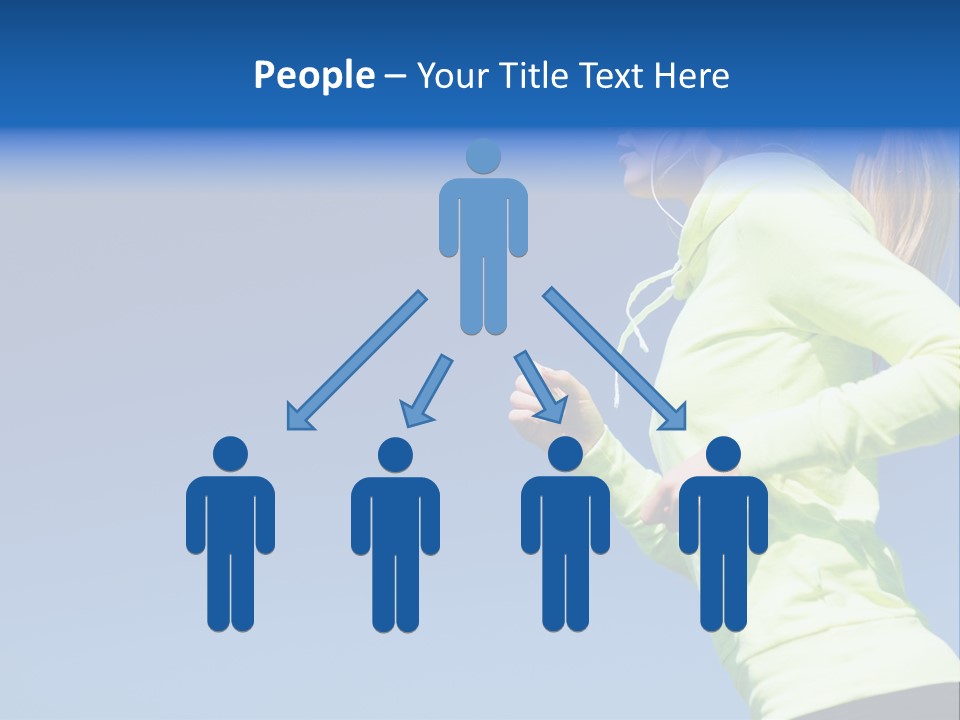 Exercising Music Freedom PowerPoint Template