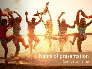 Student Recreational Teenager PowerPoint Template