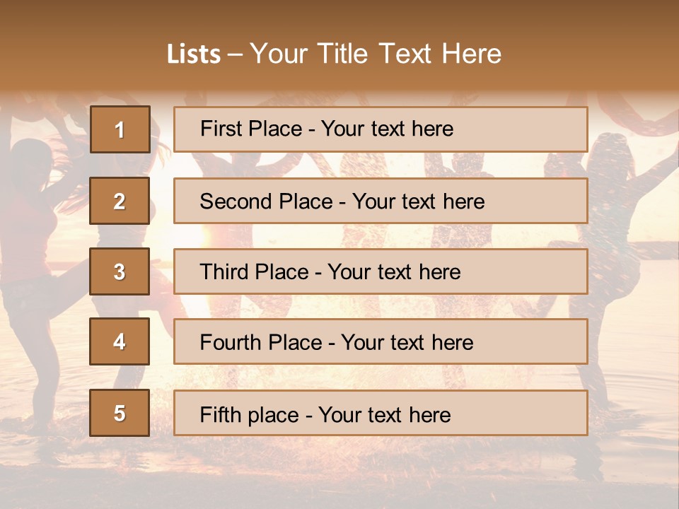 Student Recreational Teenager PowerPoint Template