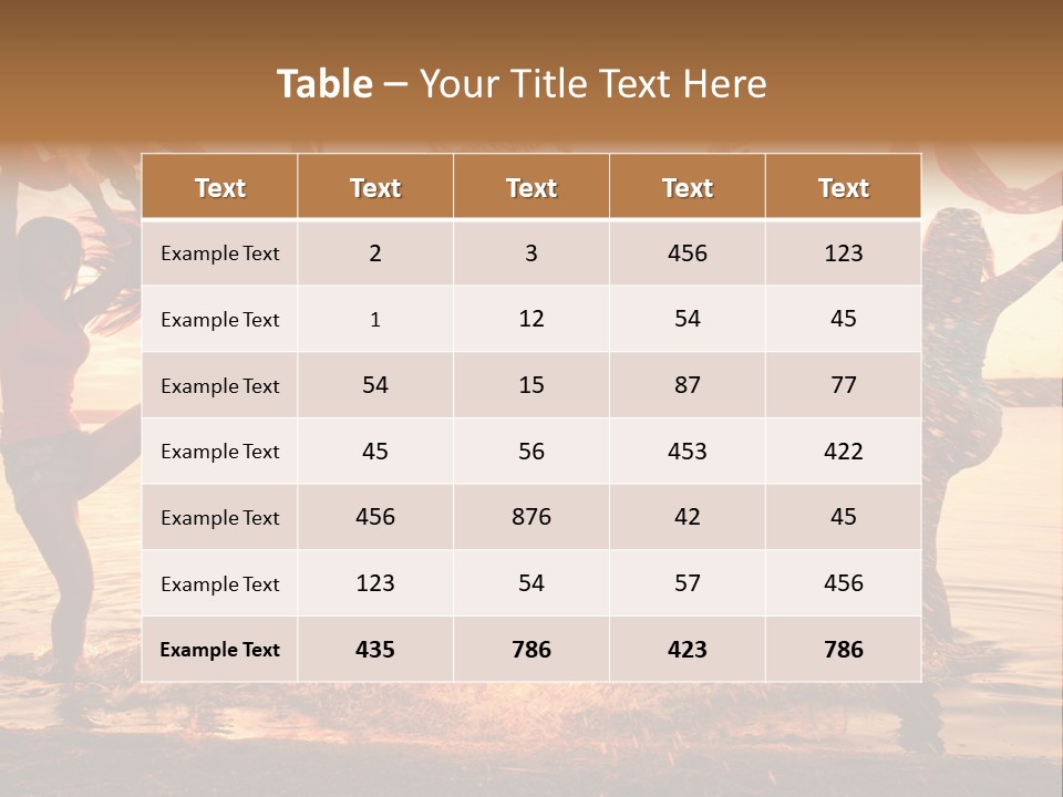 Student Recreational Teenager PowerPoint Template