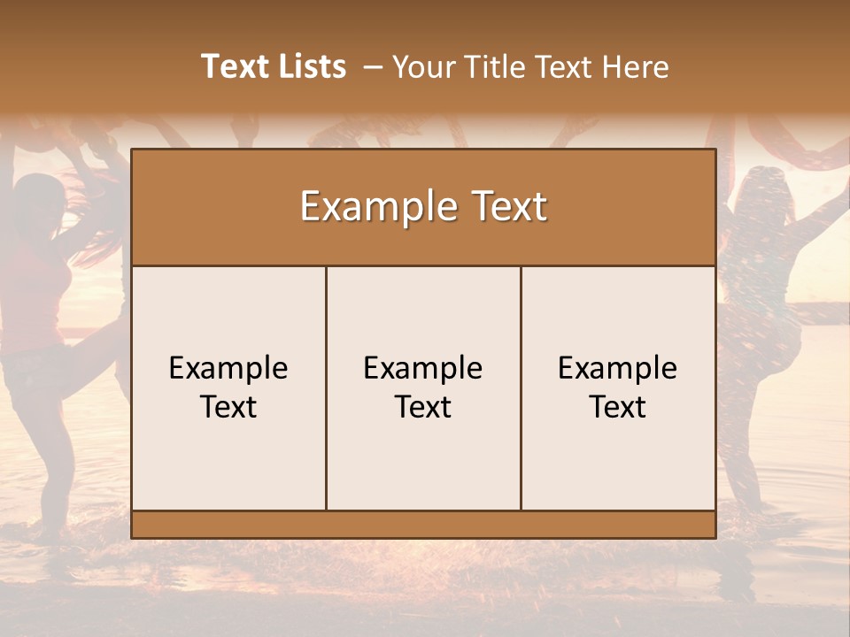Student Recreational Teenager PowerPoint Template