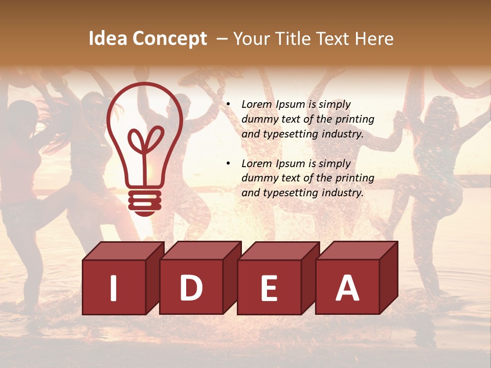 Student Recreational Teenager PowerPoint Template