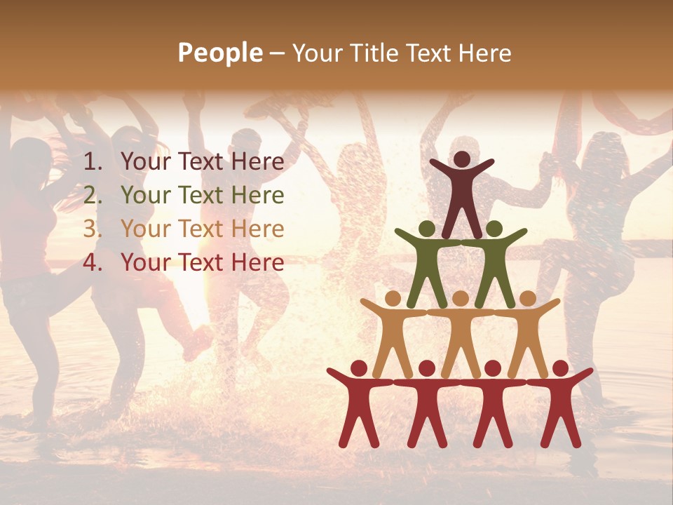 Student Recreational Teenager PowerPoint Template