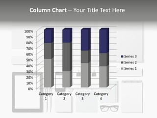 Smartphone Touchpad Stack PowerPoint Template