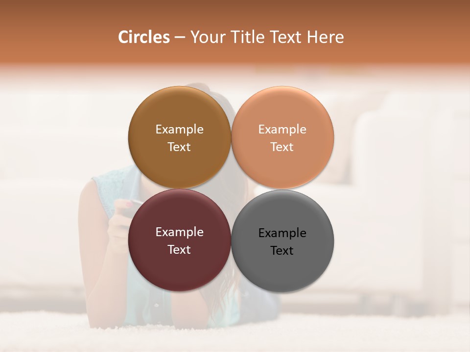 Happiness Toothy Smile Beautiful PowerPoint Template