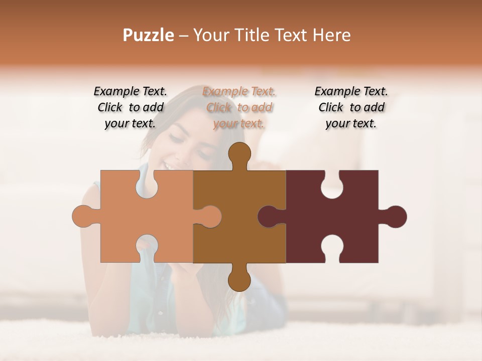 Happiness Toothy Smile Beautiful PowerPoint Template