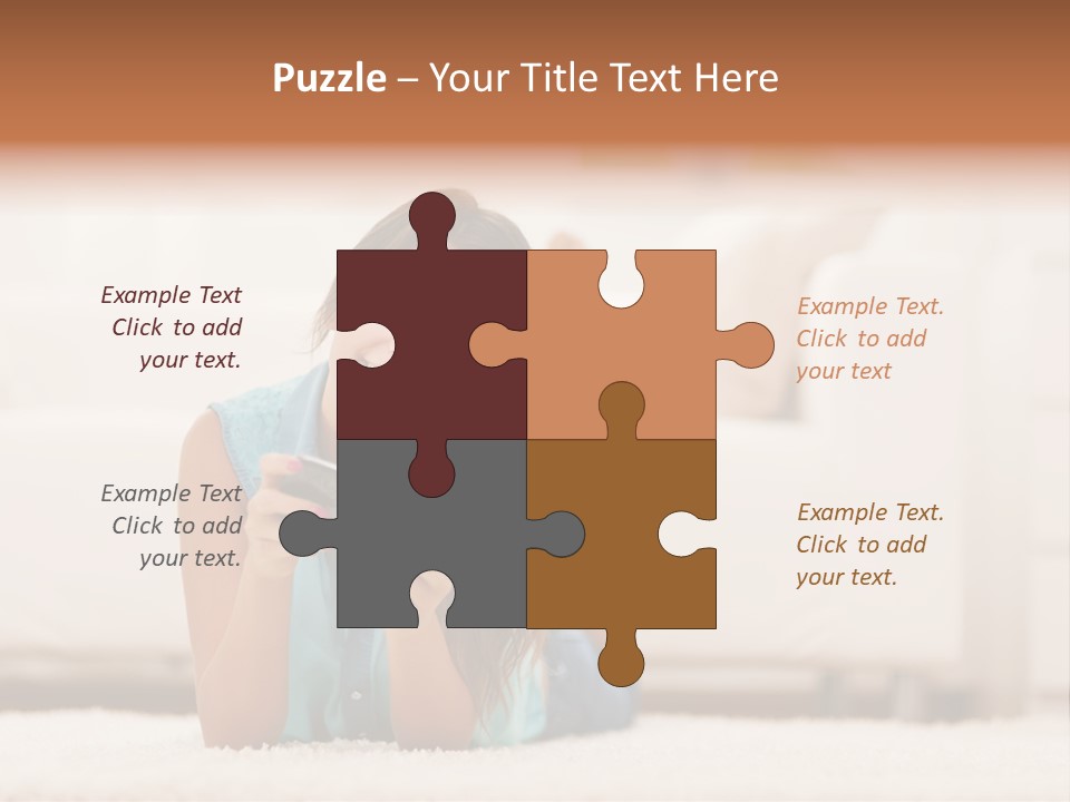 Happiness Toothy Smile Beautiful PowerPoint Template