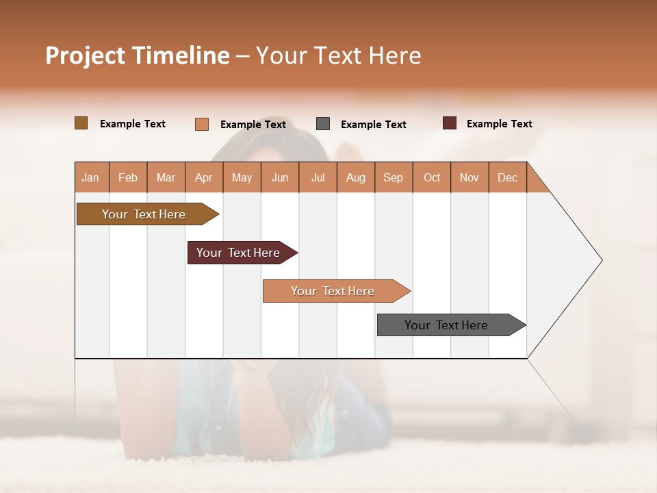 Happiness Toothy Smile Beautiful PowerPoint Template