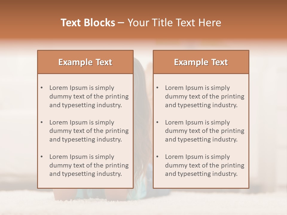 Happiness Toothy Smile Beautiful PowerPoint Template