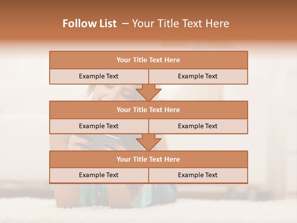 Happiness Toothy Smile Beautiful PowerPoint Template