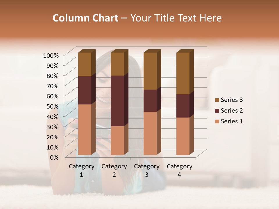 Happiness Toothy Smile Beautiful PowerPoint Template