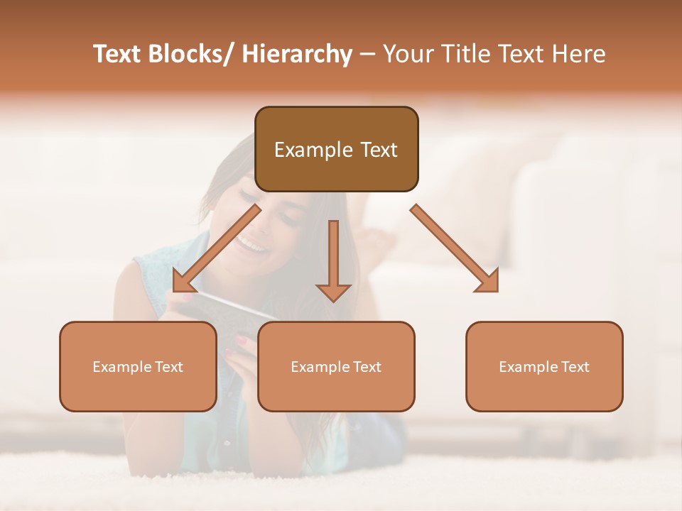 Happiness Toothy Smile Beautiful PowerPoint Template