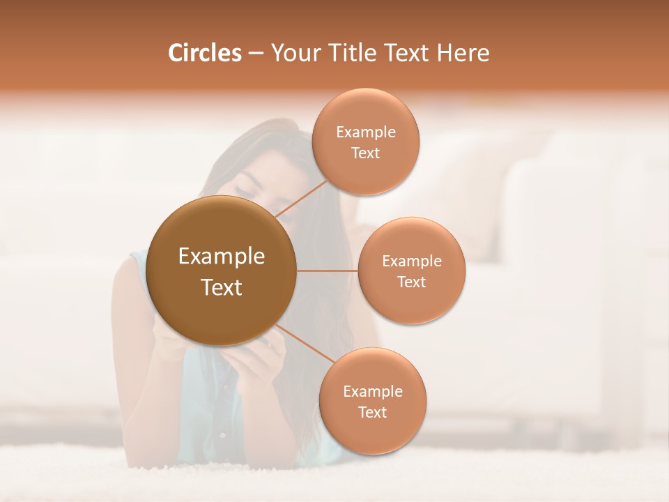 Happiness Toothy Smile Beautiful PowerPoint Template