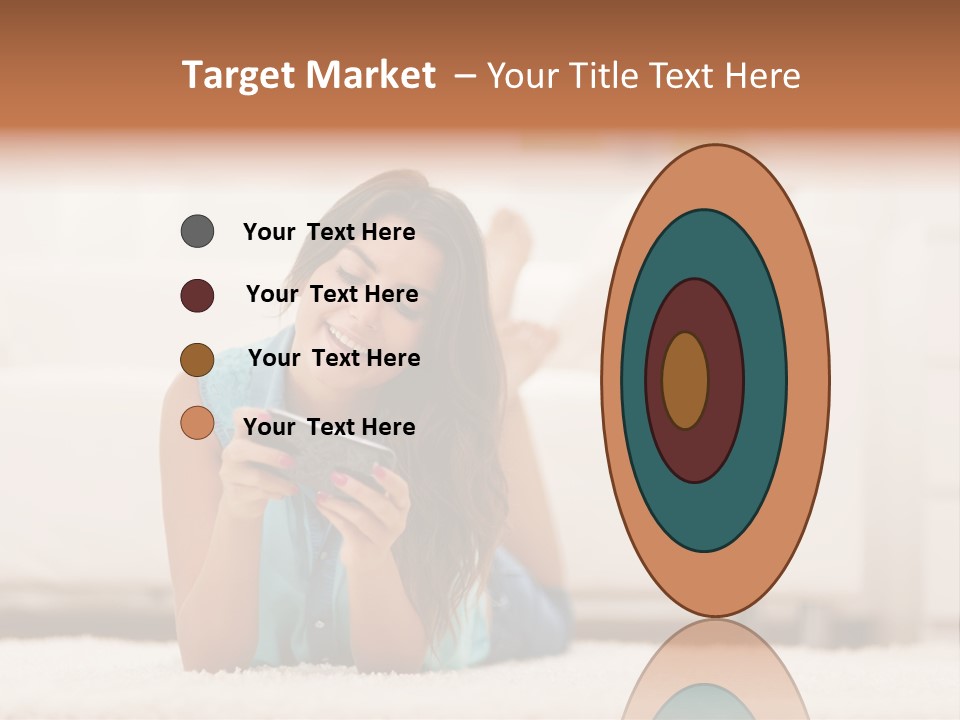 Happiness Toothy Smile Beautiful PowerPoint Template