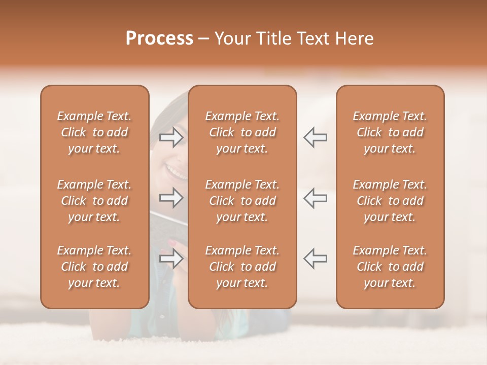 Happiness Toothy Smile Beautiful PowerPoint Template