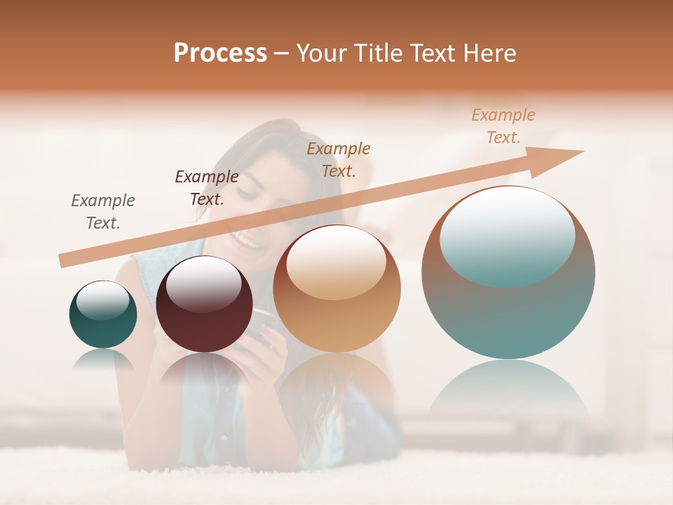 Happiness Toothy Smile Beautiful PowerPoint Template