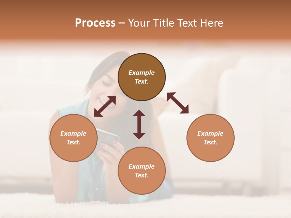 Happiness Toothy Smile Beautiful PowerPoint Template