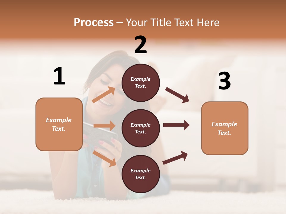 Happiness Toothy Smile Beautiful PowerPoint Template