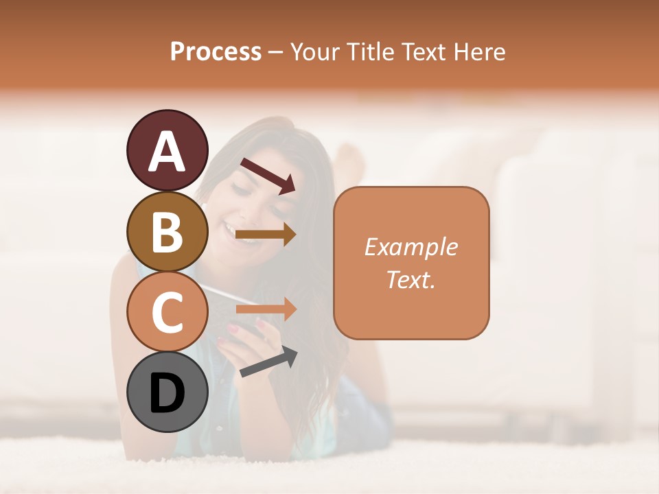 Happiness Toothy Smile Beautiful PowerPoint Template