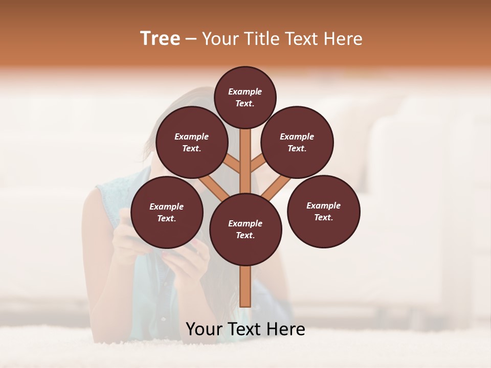 Happiness Toothy Smile Beautiful PowerPoint Template