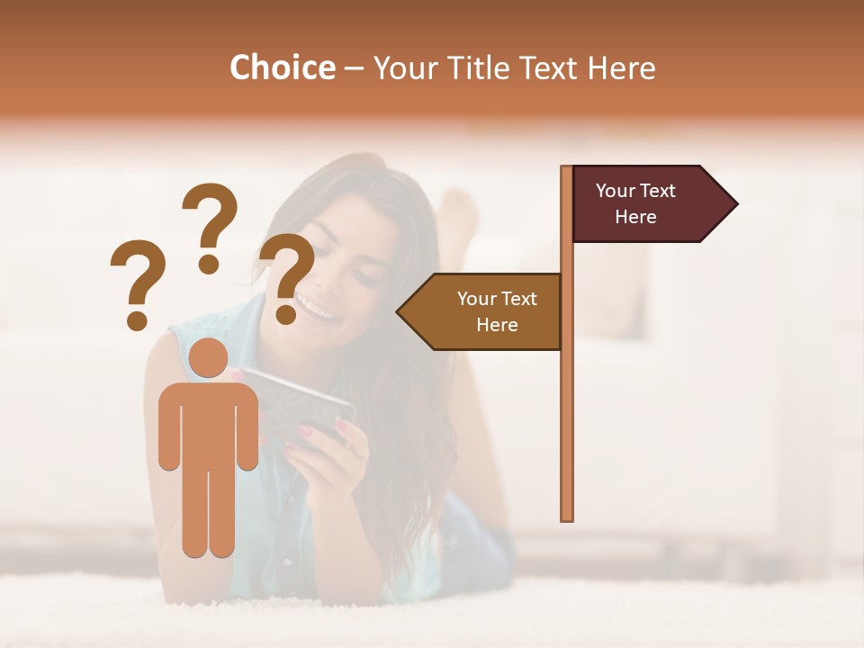 Happiness Toothy Smile Beautiful PowerPoint Template