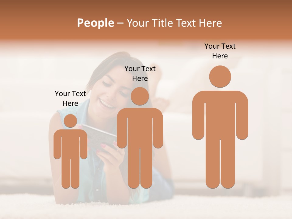 Happiness Toothy Smile Beautiful PowerPoint Template