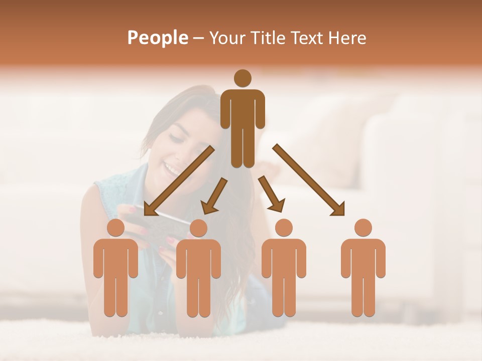 Happiness Toothy Smile Beautiful PowerPoint Template