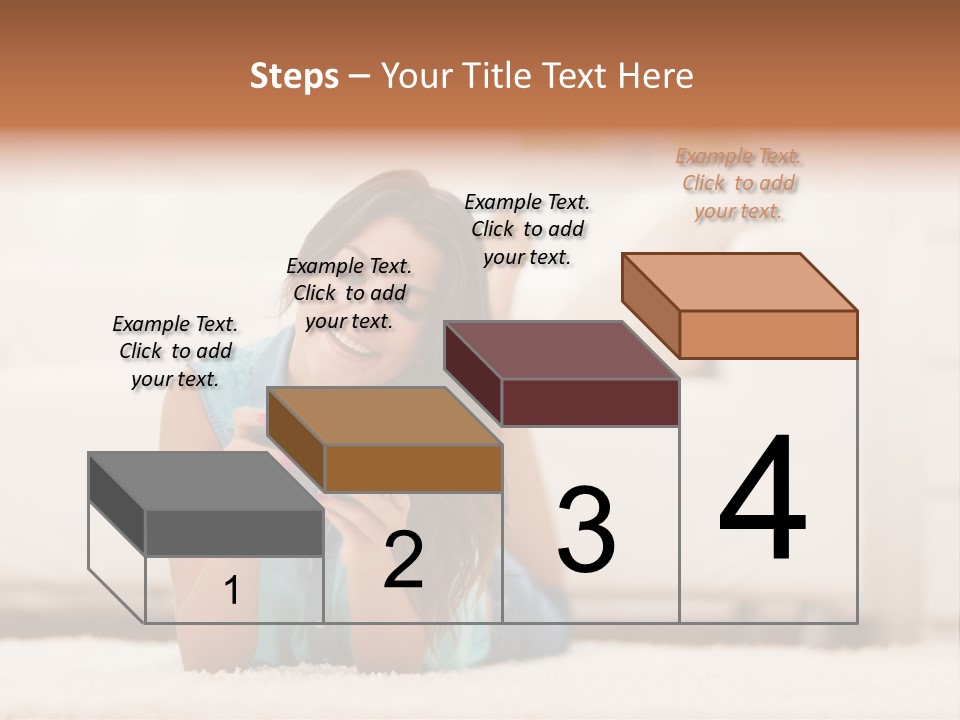 Happiness Toothy Smile Beautiful PowerPoint Template