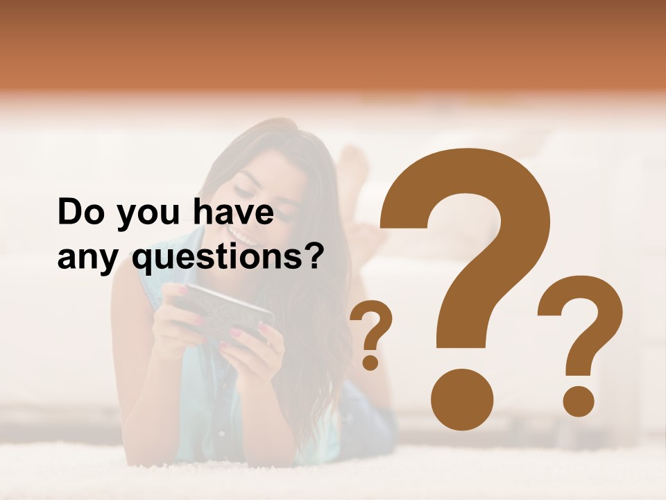 Happiness Toothy Smile Beautiful PowerPoint Template