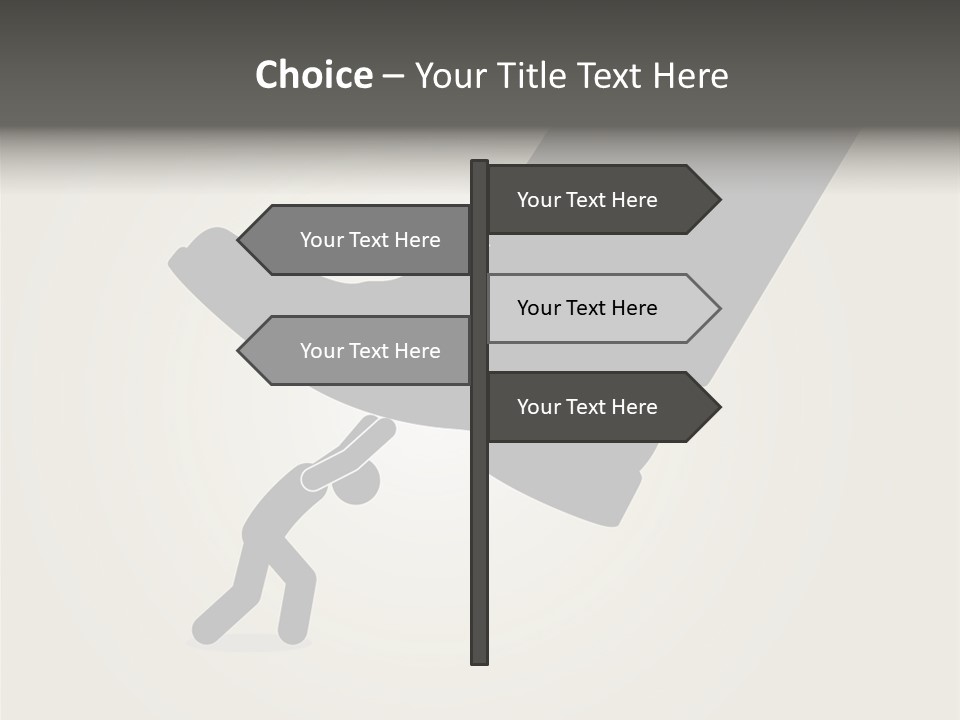 Anger Work Censorship PowerPoint Template